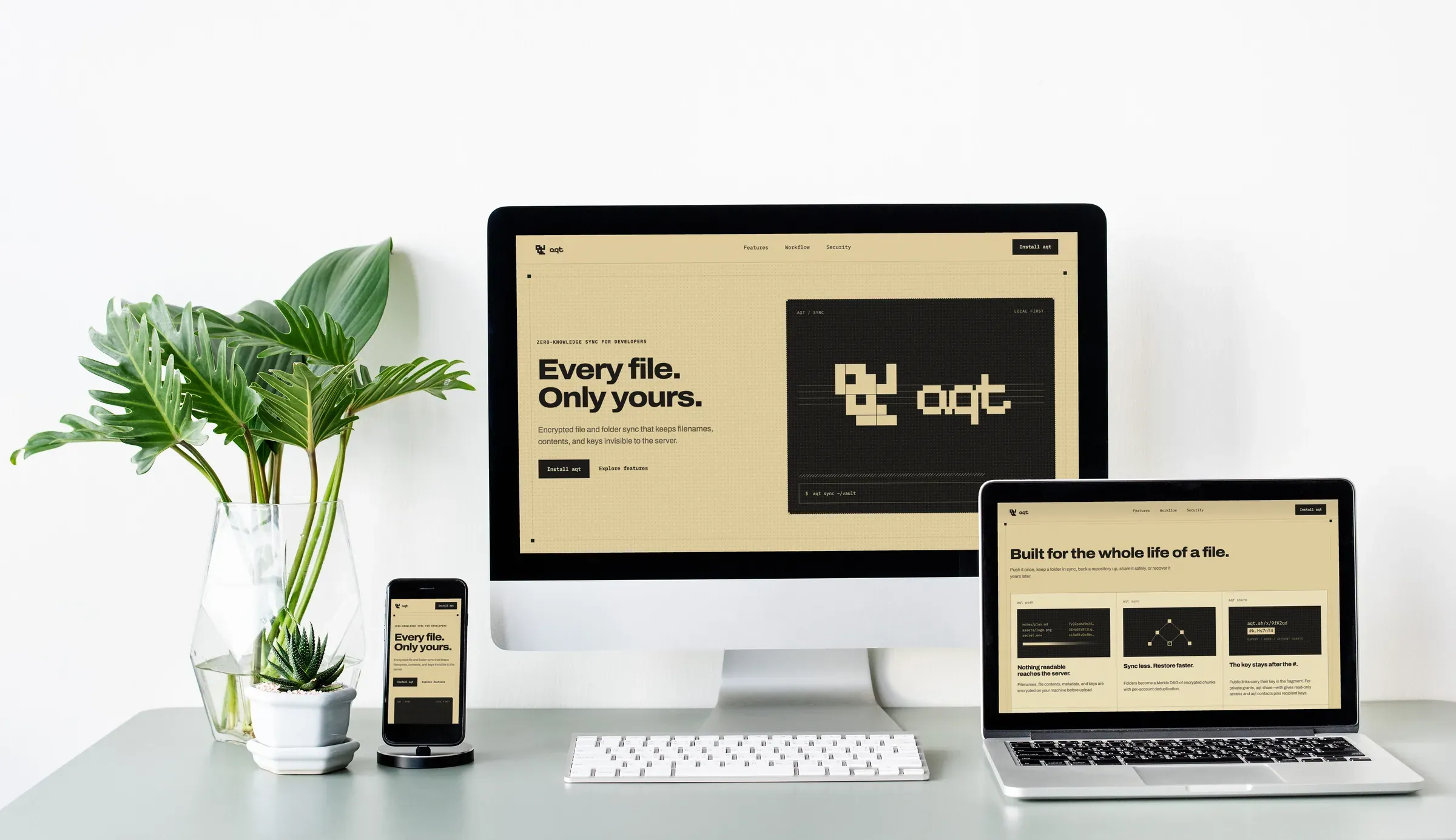 aqt-sync — Encrypted File Sync