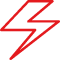 Symbol Blitz für Energie